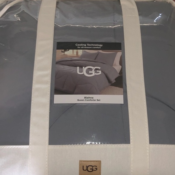 UGG bedding set comes with a comforter and 2 shams (pillows). - Picture 3 of 3